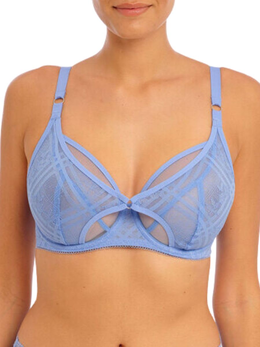 Freya Fatale High Apex Bra Cornflower Blue 36E