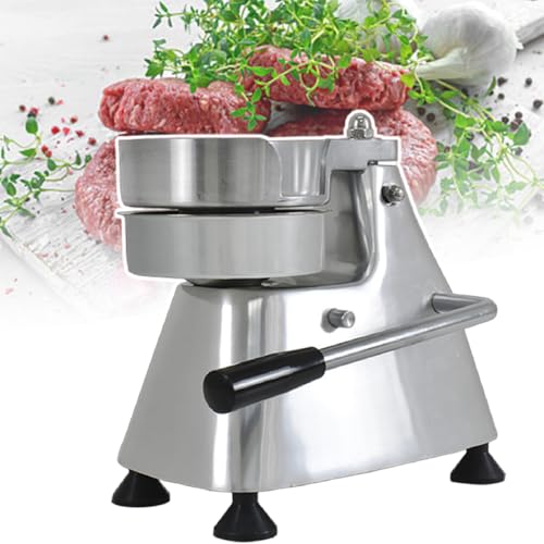 Machine à galettes de viande en acier durable pour burgers de 130 mm