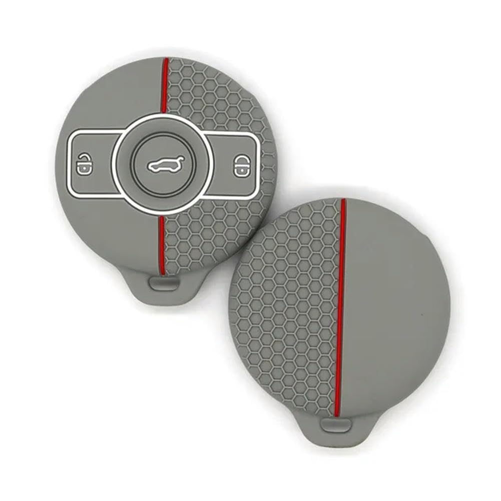 Silicone Car Key Case Cover for Mercedes for Benz SMART Fortwo for BRABUS SMART 2022 2023 Remote Shell Protection Accessories
