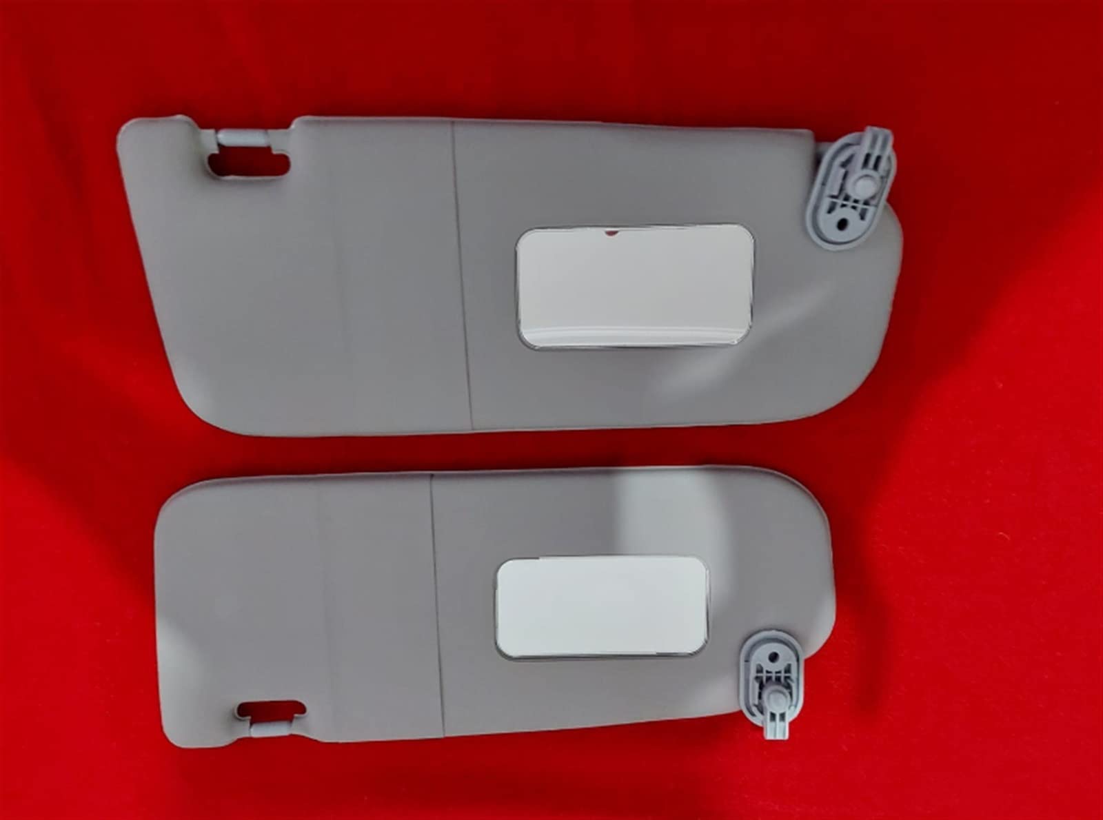 Pantina Aletta Parasole Per Hyundai I20 2008-2018 Sinistra Destra Set da 2 pezzi Visiera parasole con specchio per il trucco Visiera Parasole Per Auto