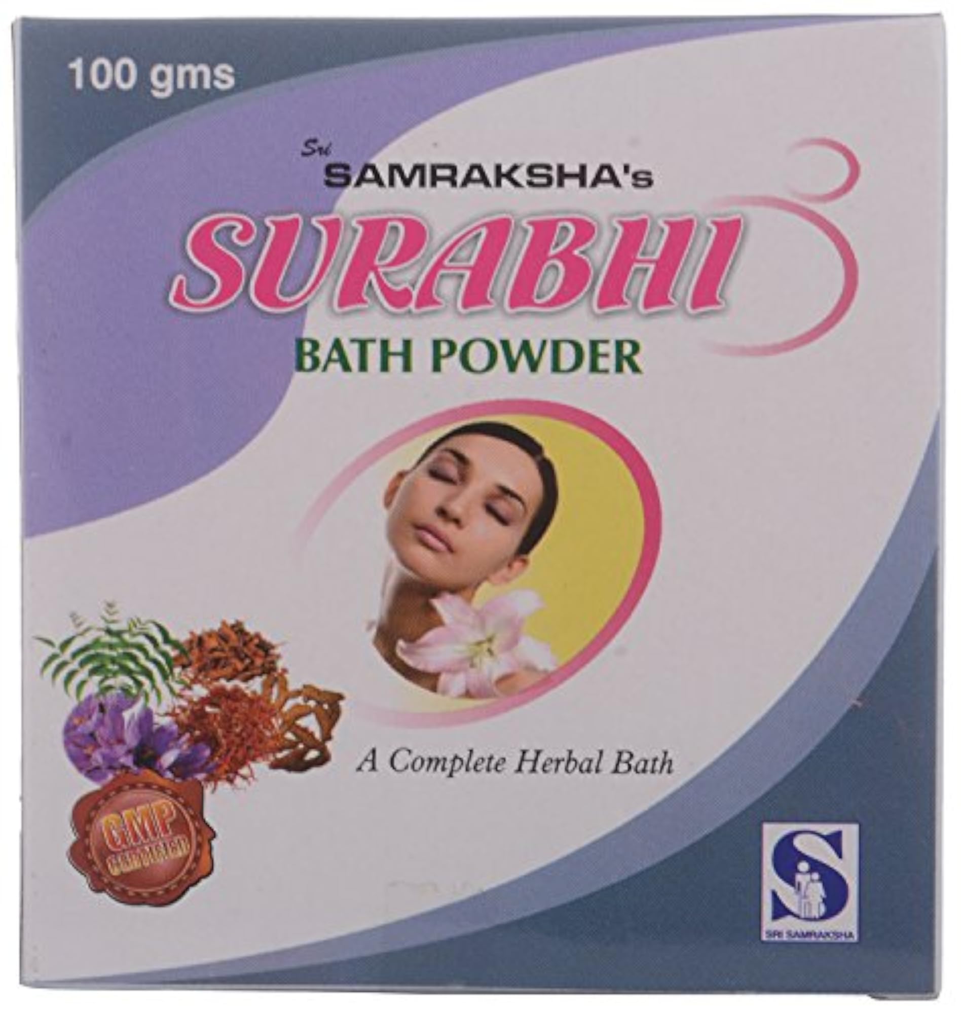 Bath Powder, 100g Pack of 2 for Relaxation