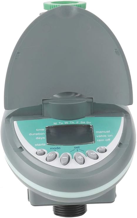 Amazon Co Jp 散水タイマー 灌漑コントローラ 給水自動給水タイマー ドリップ灌漑 ウォータータイマーコントローラー 自動ウォータータイマー 自動スマート Lcdディスプレイ Diy 工具 ガーデン