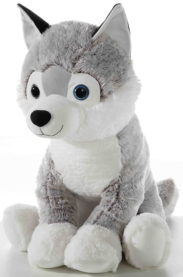 Heunec & Co.KG Husky Sentado XL, Gris/Blanco