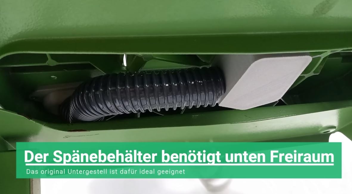 Generisch Sistema de aspiración compatible con Elektra Beckum KGS300 para Ø100 sistema de aspiración Sierra circular