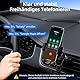 magift 54W Bluetooth 5.3 FM Transmitter Autoadapter mit Lüftungshalterung, HiFi Deep Bass Sound, Freisprechen, 36W PD & QC 3.0 18W - Perfekt für horizontale und vertikale Lüftung