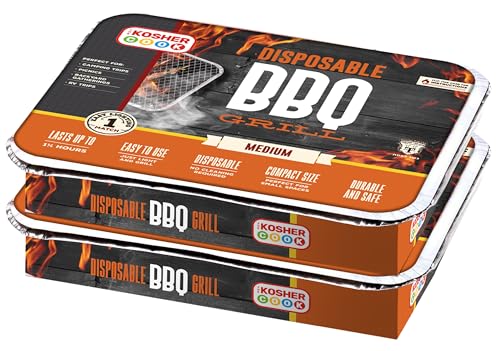 Kosher Cook Disposable Charcoal Grill