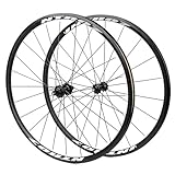 700C Fixed Gear Bike Wheelset Alu Alloy Front Rear Wheels C Brake Fixie Bicycle Track Cycling Wheelsets 20H 24H Front & Rear Set(Black hub)
