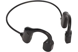 Black Bluetooth Translator Headphones Earbuds - Effortless Real-time Translation for Travelers and Beginners