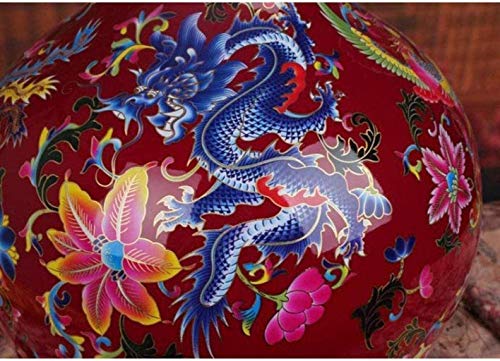 WQQLQX Vasen Vasen Vase Room Floor Antique Home Decoration Crafts Ausgezeichnete Porzellan Jingdezhen Keramik Keramik… – Bild 6