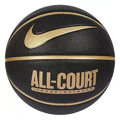 NIKE basketballs, Unisex-Adult, Black, size 7 with gum Cover