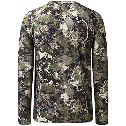 BASSDASH Men's Hunting Sun Shirt UPF 50 Lightweight Camo Performance Long Sleeve Stretch Fishing Hiking Tactical Tees2