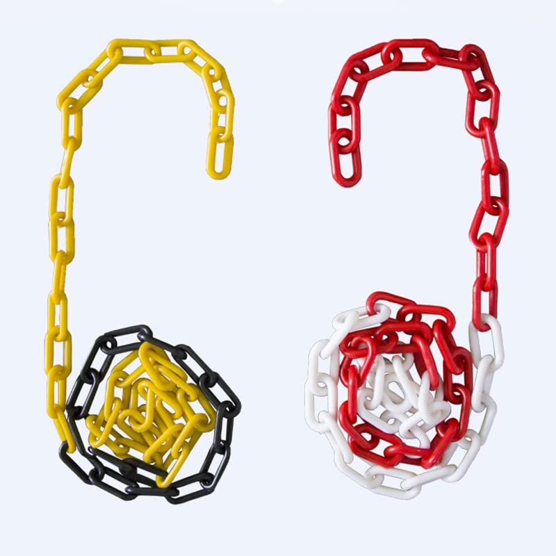 PATIKIL Plastic Chain, 3 voet veiligheidsbarrièreketting voor