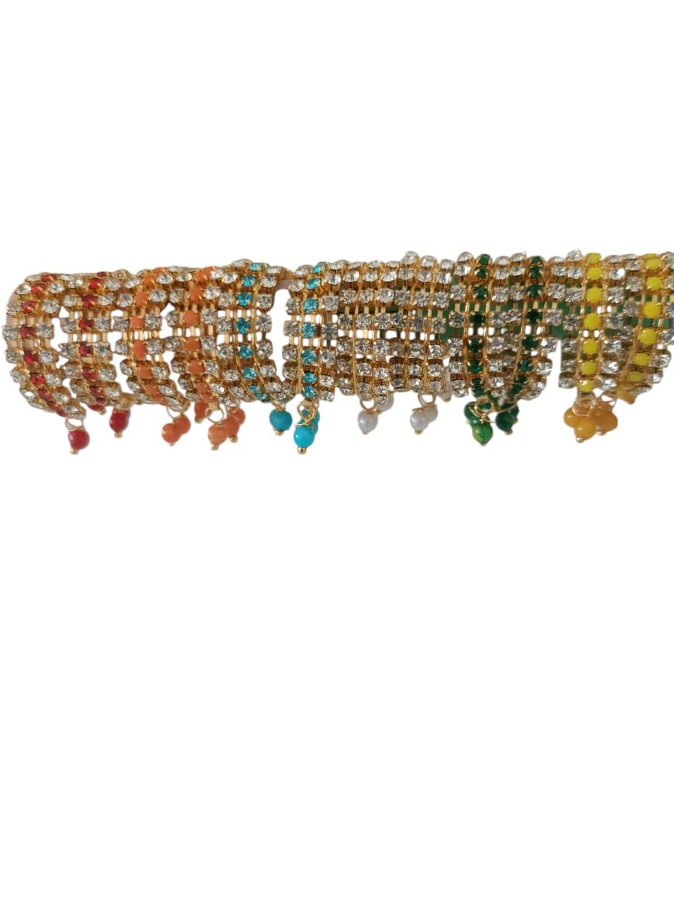 VARNI Creation Ladoo Gopal Diamond kada