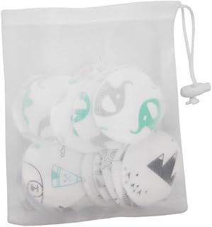 FOMIYES Almofadas De Algodão De Maquiagem 12Pcs Almofadas De Maquiagem Reutilizáveis Almofadas De Algodão Faciais Almofadas De Algodão Para Rosto Toalhetes Faciais Removedor De