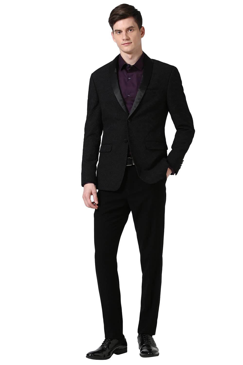 Men's Polyester Two Piece Suit-Dress Set-image-6