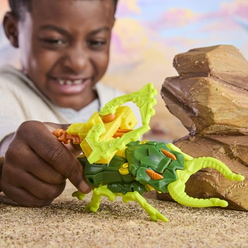 Transformers CYBERWORLD Chop Shop Armored Cyber Changers 4-Inch Action Figure, Quick Change to Insect Mode, Robot Toys for Boys and Girls 6 and Up - image 7