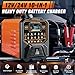 DCACNLE Car Battery Charger Heavy Duty,12V/24V Portable Smart Trickle Charger Battery Maintainer,Maintenance/Winter Mode,for AGM Auto Motorcycle Truck Rv Lawn Mower - for Lead Acid Batteries