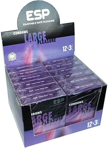 ESPLarge Pleasure - 12x3 (36) condoms