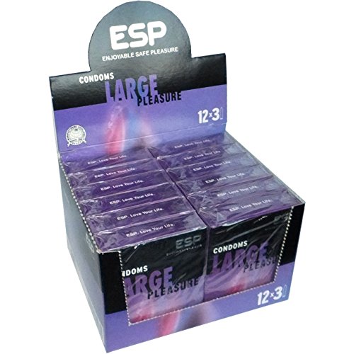 ESPLarge Pleasure - 12x3 (36) condoms