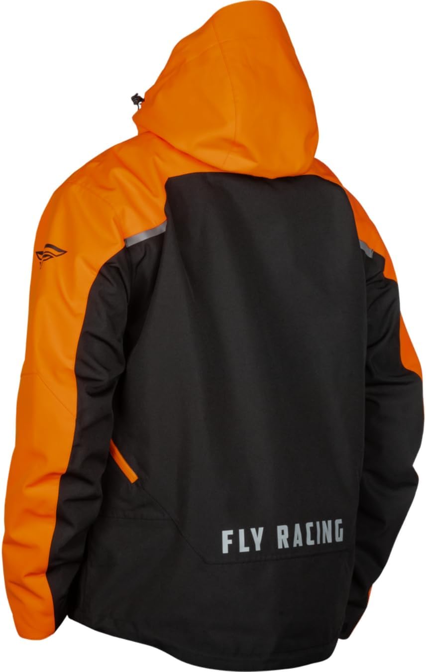Fly Racing Carbon Snow Jacket Shell – Men's Winter Ski, Snowboard, Snowmobile Jacket, Waterproof Breathable Snow Gear - Image 4