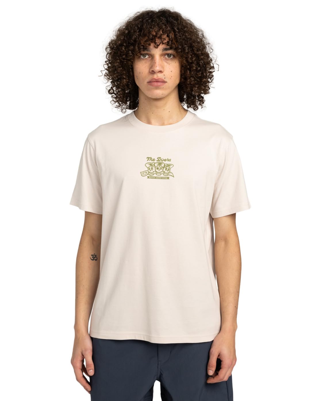 Element Timber Skeleton Gang - Short Sleeves T-Shirt - Men - Beige.