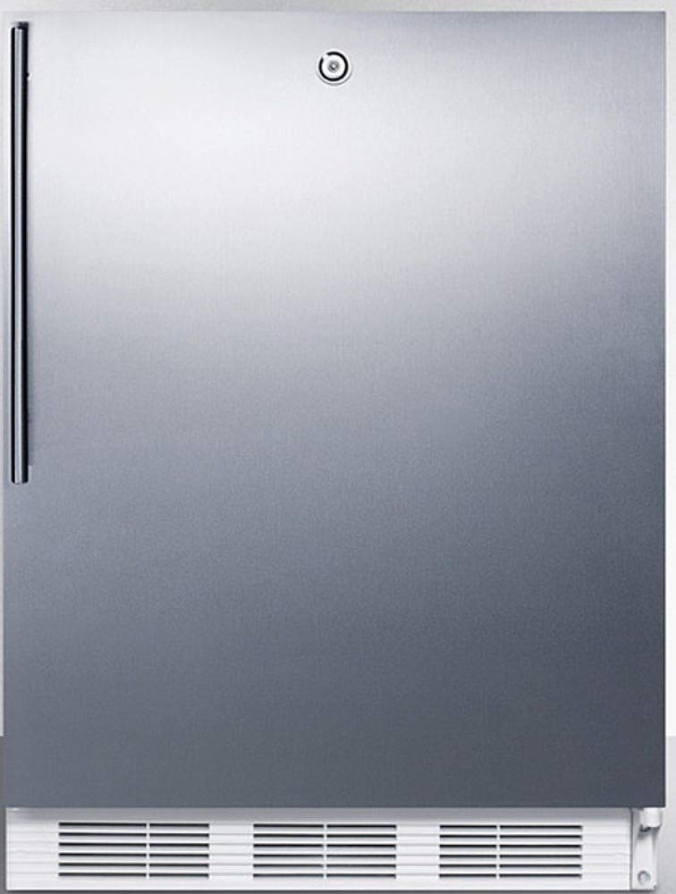 Accucold FF6LW7SSHVADA 5.5 cu ft Compact Fridge Stainless Steel