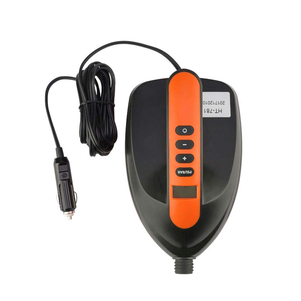 BOLLAER SUP Electric Air Pump for Inflatable Paddle Board, Max 16PSI/12V, Fittings One Inflatable Hose with air Nozzle