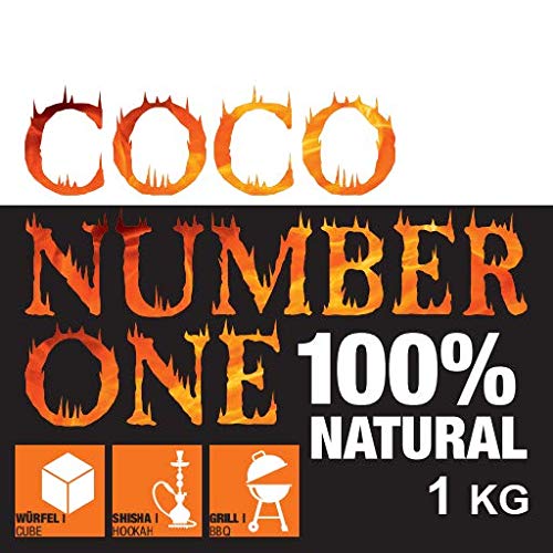 Coconumberone® Premium Shisha Kohle aus Indonesien I Naturkohle Kokos-Kohle Shisha Kokosnuss Kohle für Shisha & Grill I… – Bild 4