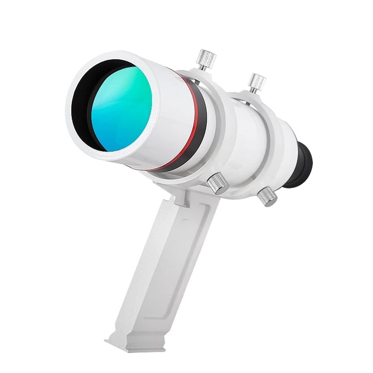 Visor 8x50 de metal con soporte resistente y retícula de precisión astronómica 7