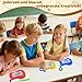 Imagen de Mini pizarra magnética para niños con llavero