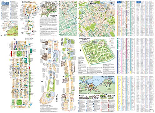 Discovering Edinburgh Illustrated Map #TOP2