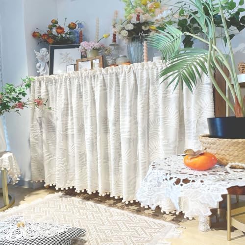 Dust-Proof Under Sink Cabinet Organizer with Shelves, Self-Adhesive Sliding Rail & Tassels, Bathroom Storage Solution for Clutter-Free Space