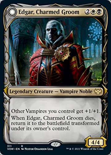 Magic: the Gathering - Edgar, Charmed Groom // Edgar Markov's Ataúd (311) - Vitrina - Innistrad: Crimson Vow