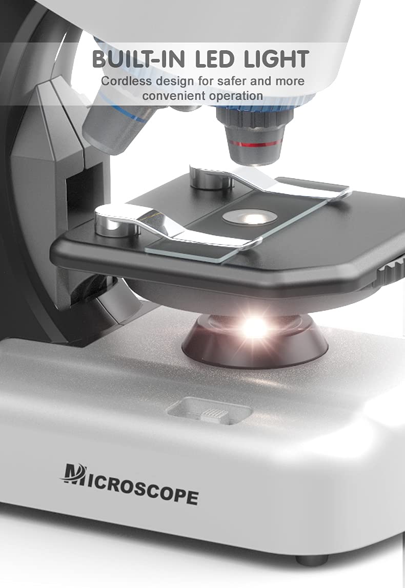 Buy Microscope for Kids Up to 401200x Zoom,STEM Kit with Microscope