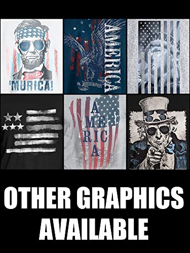 Hanes Men's Graphic Tee - Americana Collection, America, 3X-Large