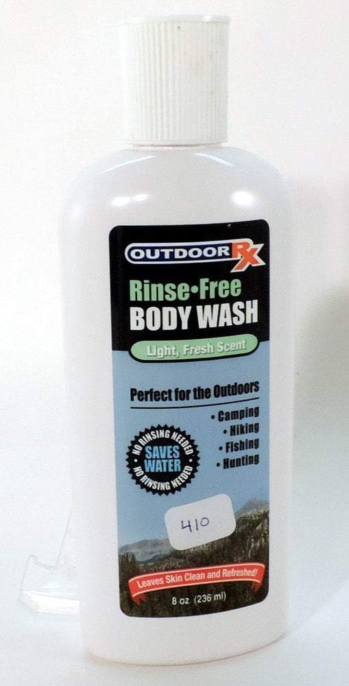 Outdoor RX Rinse Free Body Wash (Units per case 12) Sports & Outdoors