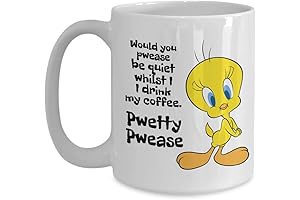 Tweety Bird Mug: Vintage Cartoon Fun in Your Morning Cup