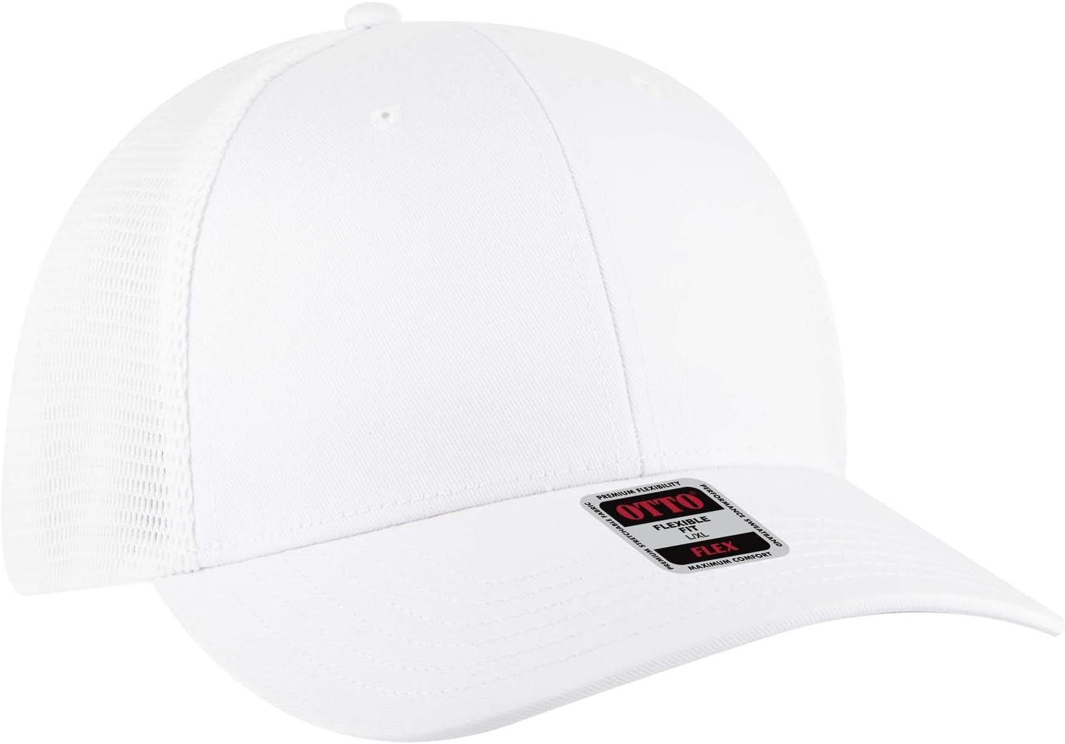 OTTO Cap OTTO Flex Fitted 6 Panel Low Profile Mesh Back Trucker Hat | Bulk Packs
