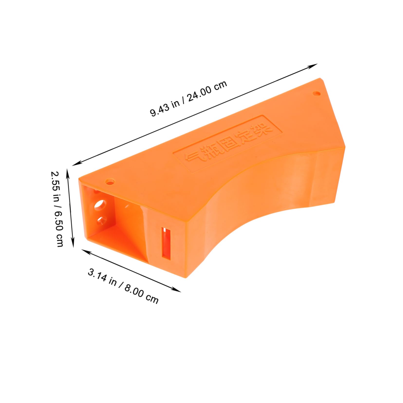 JEWEDECO 1 Set Gas Bottle Holder Propane Tank Wall Mount Cylinder Holder Wall Mounted Cylinder Holder Gas Cylinder Holder Wall Mount Cylinder Stand Gas Cylinder Bracket Gas Tank Mount Nylon