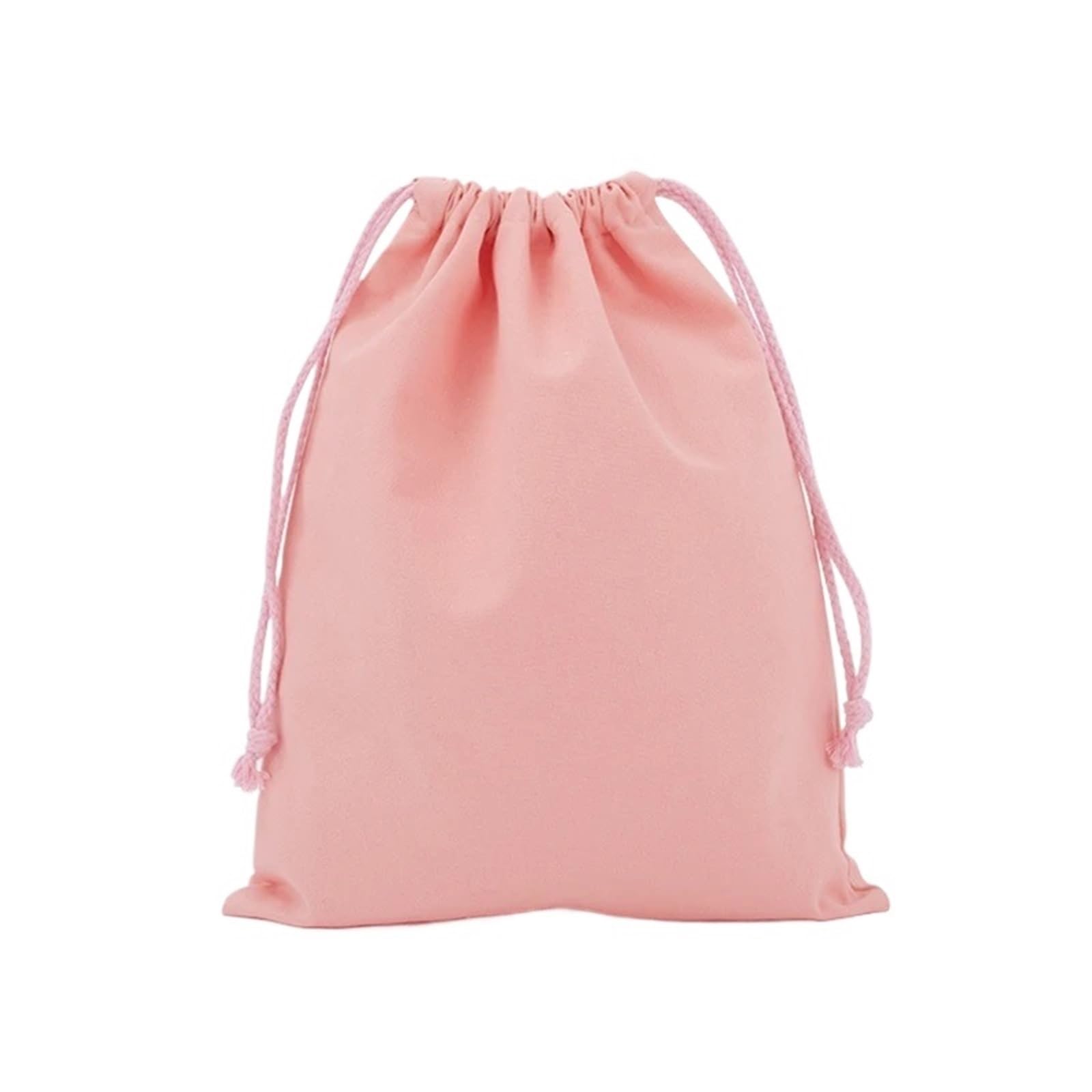 Linen Burlap Bag, Hessian Sack Drawstring Bags Multicolor Multiple Sizes(Pink,25x32cm)