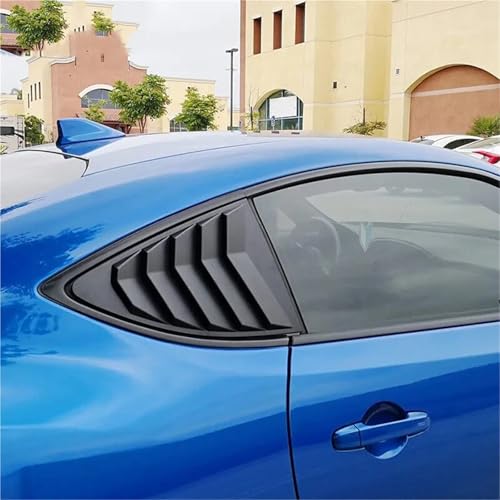 Pasuje do Scion FRS Subaru BRZ Żaluzja bocznej szyby ćwiartka miarki ABS 13-20 Zasłony Osłonowe(Carbon)