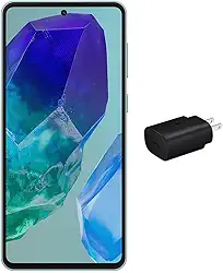 Samsung Galaxy M55 5G, Câmera Tripla Traseira de até 50MP, Selfie de 50MP, Nightography, Apagador de objetos, Tela Super AMOLED + de 6.7" 120Hz Vision Booster, 256 GB, 8GB de RAM - Verde Claro