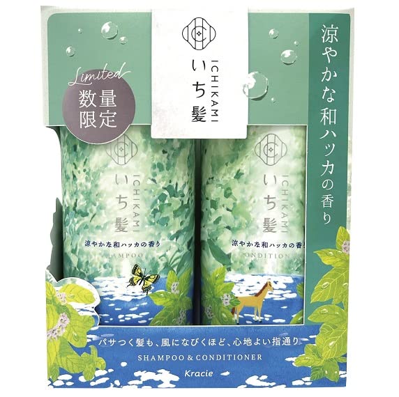 Amazon | クラシエ いち髪SP&CDペアセット 和ハッカの香り 480ml+480g