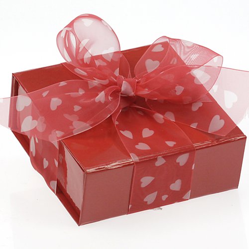 Ceco - Scatola lucida rosso San Valentino