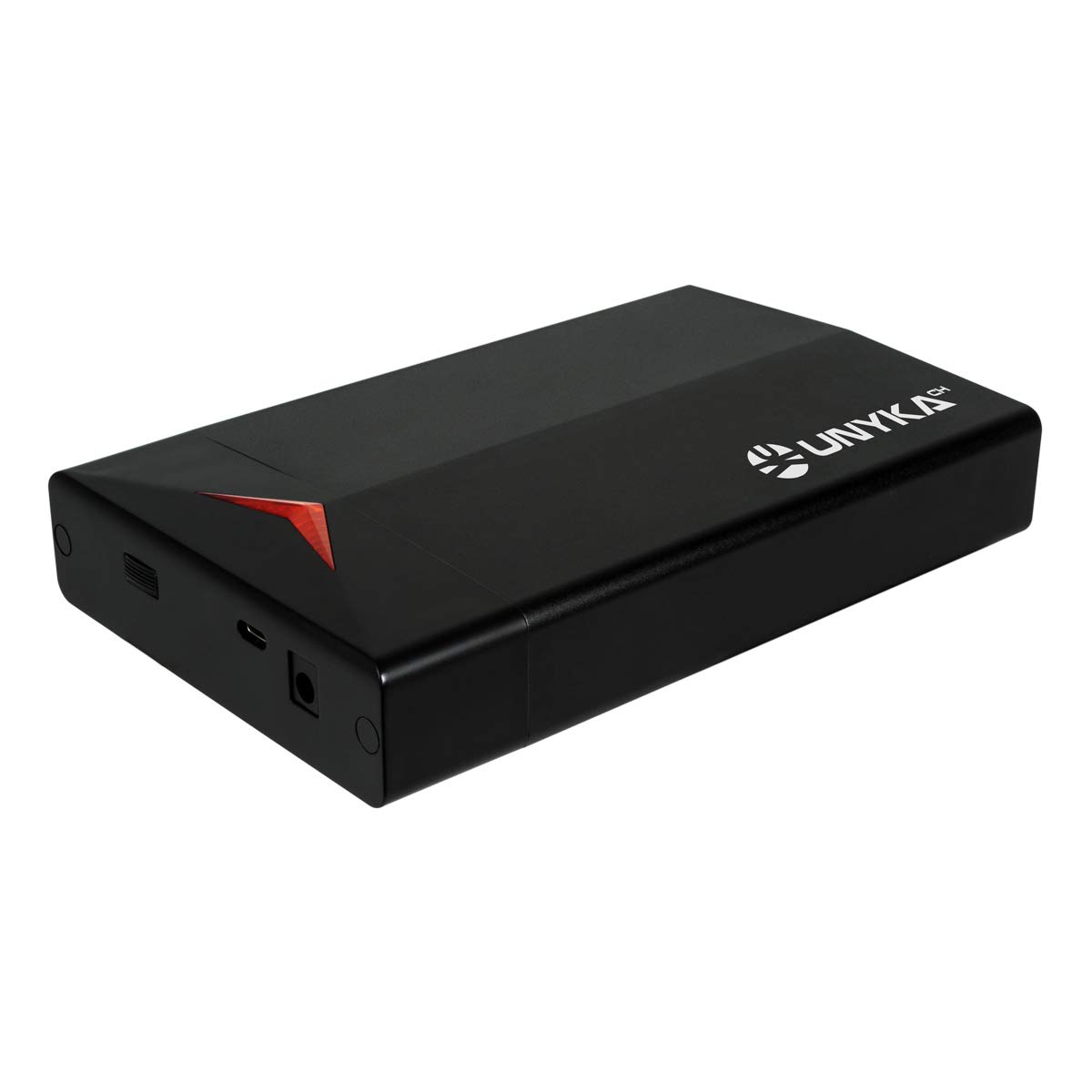 externa hard drive enclosure in alluminio con 2TB di spazio per archiviare e proteggere i tuoi file