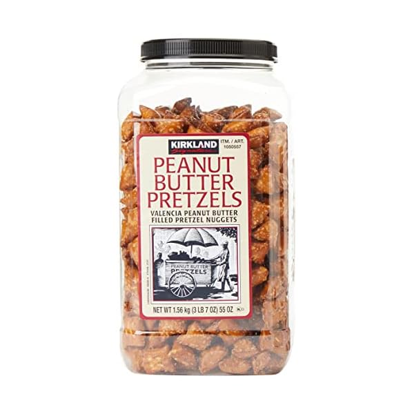 Kirkland Signature Peanut Butter Pretzels, 55 oz Gourmetian