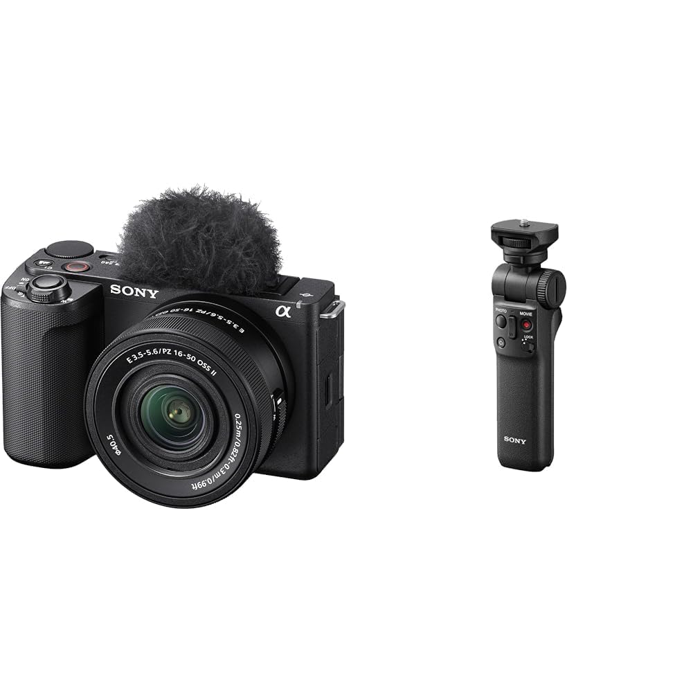Sony ZV-E10 シューティンググリップ　純正予備バッテリー付き Amazon | SONY(ソニー) 【ZV-E10 と グリップ セット】 快適に