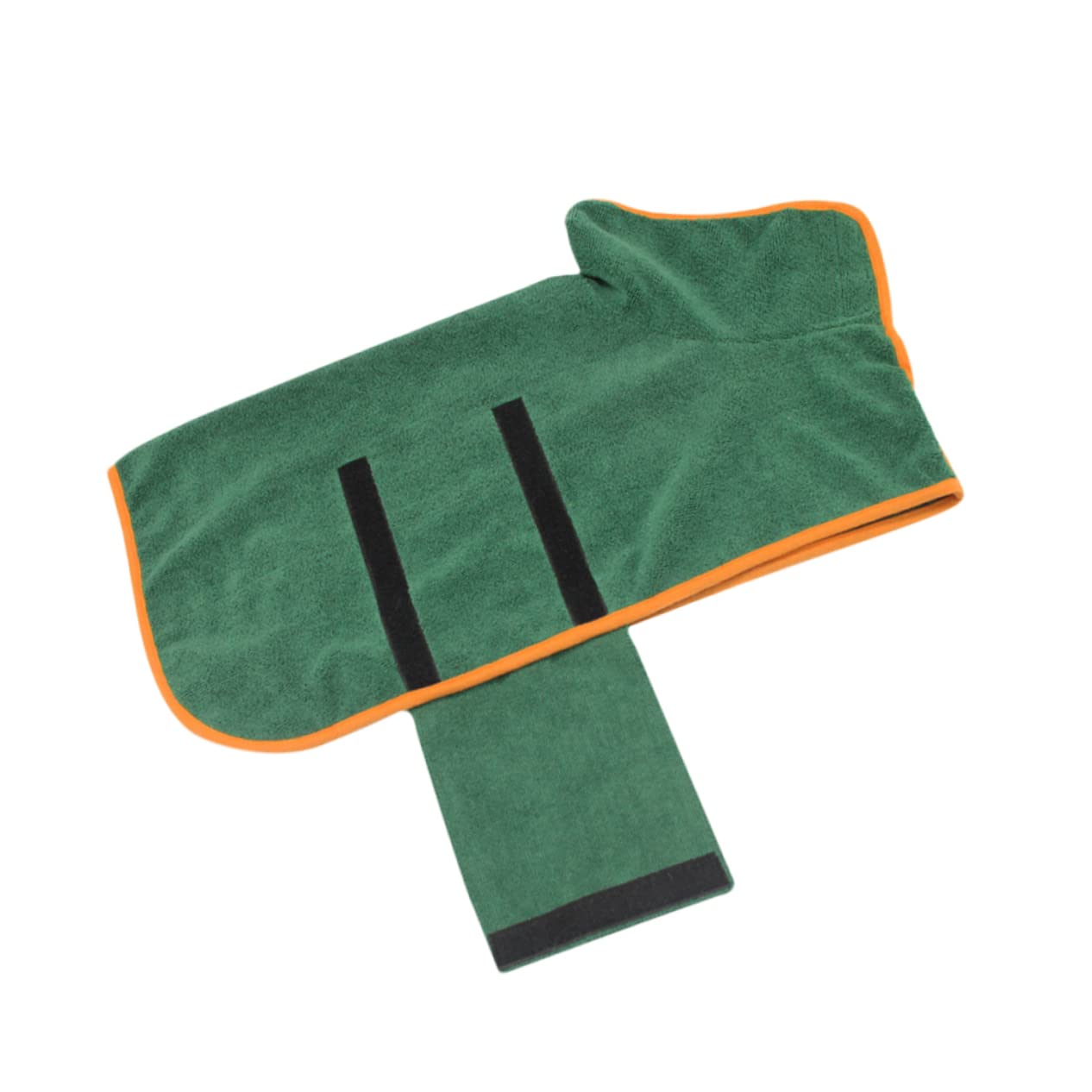 Kisangel 2 Pièces Peignoir Chat Serviette de Bain en Microfibre pour Chien Serviettes pour Chien pour sécher Les Chiens Peignoir pour Animaux de Compagnie Peignoir Chien Green