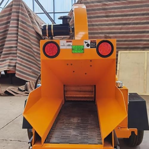 Tracked Wood Chipper Shredder for Logs and Branches