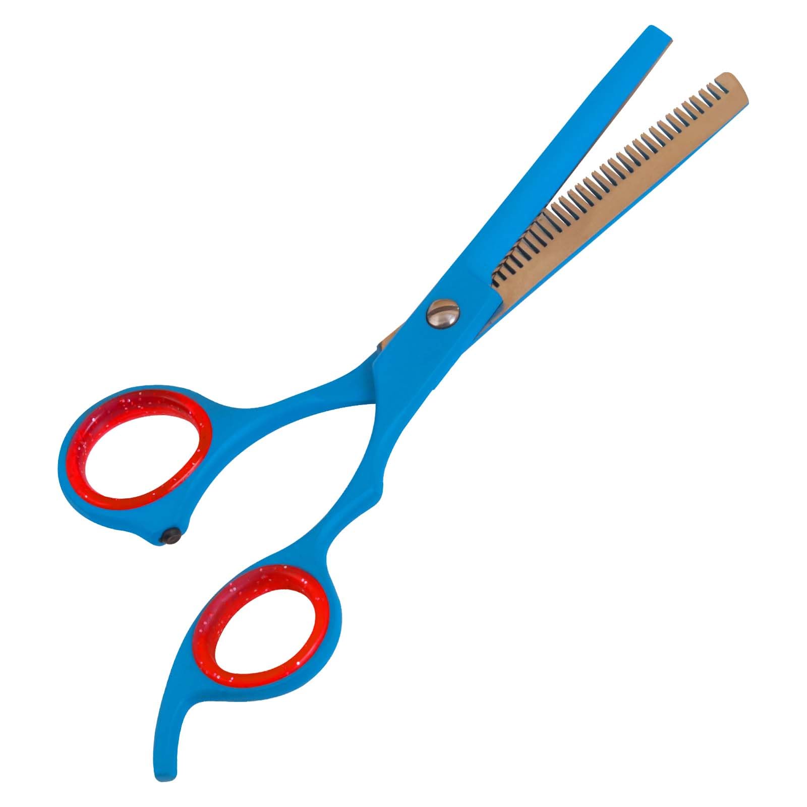 Ss Instrumentx Blue Thinning Professional Hairdressing Hair Thinning Scissor Barber Hairdresser Beautician Hair Salon Scissors ( 6.0")